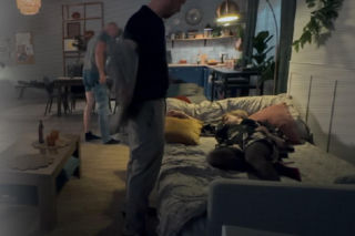 Barwy szczęścia, odcinek 3272. Bazylow (Andrzej Szeremeta), Sonia (Weronika Nockowska)