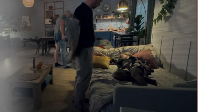 Barwy szczęścia, odcinek 3272. Bazylow (Andrzej Szeremeta), Sonia (Weronika Nockowska)