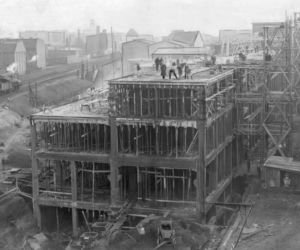 Budowa Śląskich Technicznych Zakładów Naukowych w Katowicach (1929 r.)
