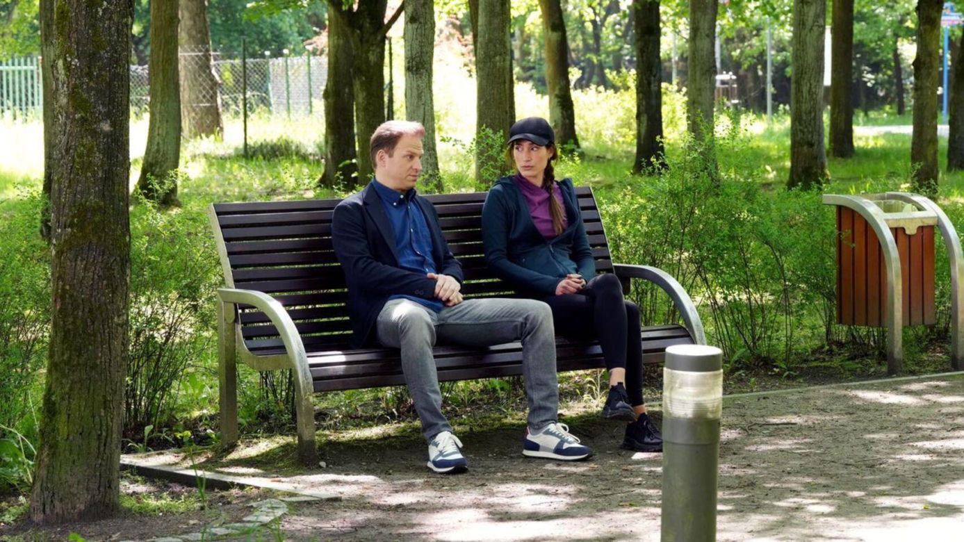 Barwy szczęścia odc. 3248. Łukasz (Michał Rolnicki), Celina (Orina Krajewska)