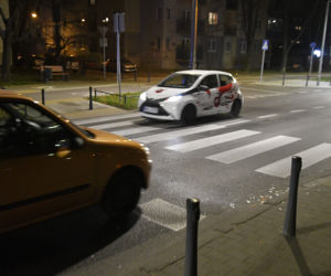 Potrącenie pieszej na ul. Szaserów