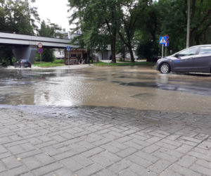Awaria wodociągowa na ul. Sowińskiego 