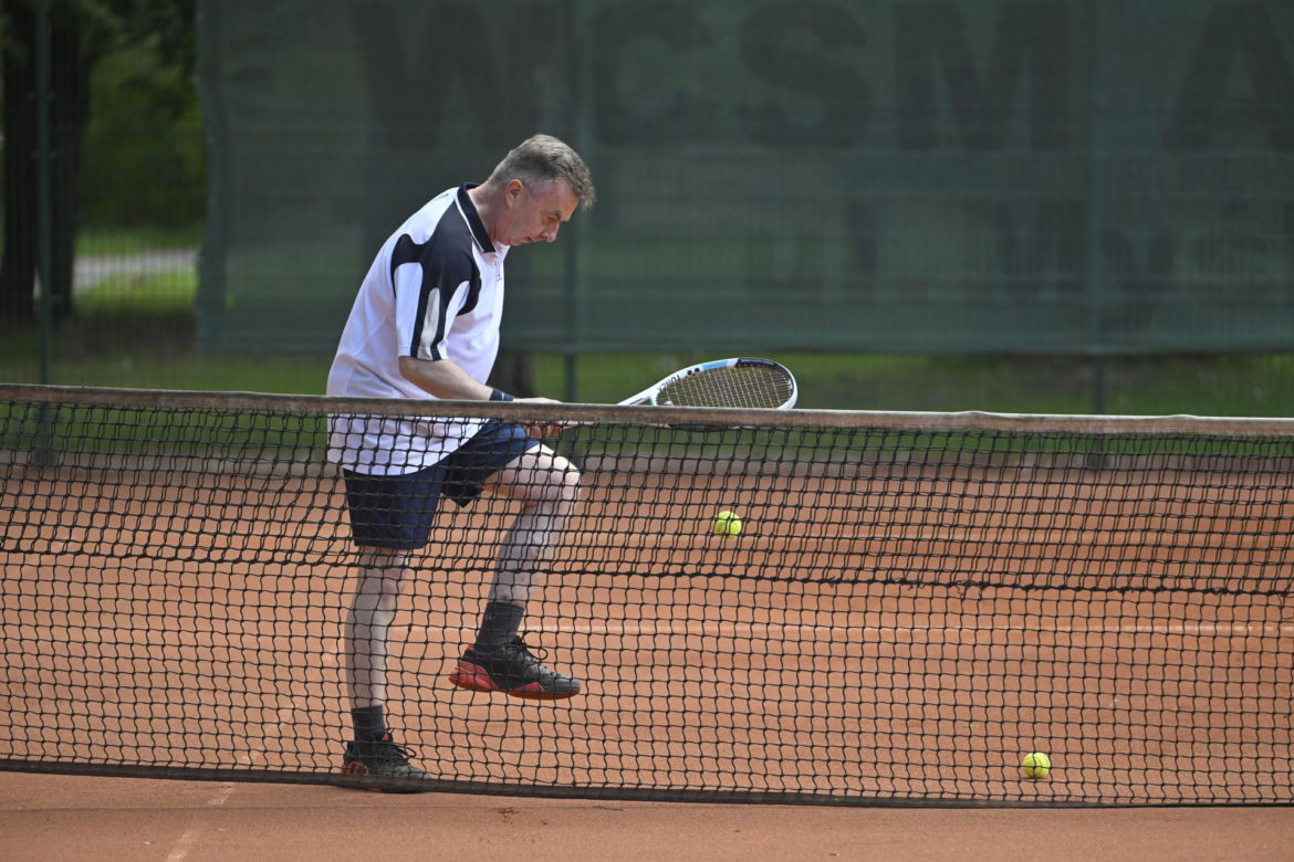 Dariusz Wieczorek zgubił 5 kg na korcie