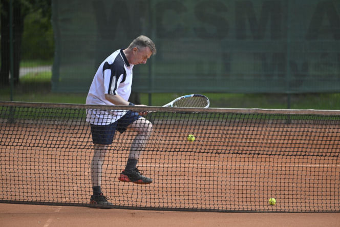 Dariusz Wieczorek zgubił 5 kg na korcie