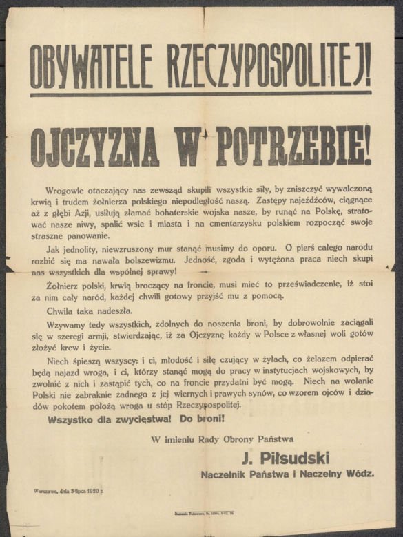 103. rocznica Bitwy Warszawskiej 1920. Cud nad Wisła nie spadł z nieba