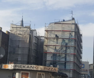 Trójwymiarowy mural powstaje w Sosnowcu