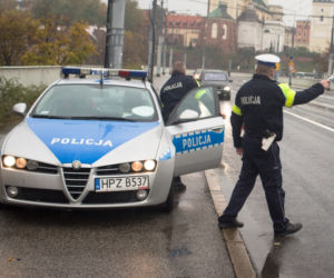 Policja, kontrola drogowa,