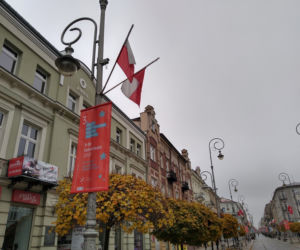 Ulice Kielc w dniu Święta Niepodległości 2020