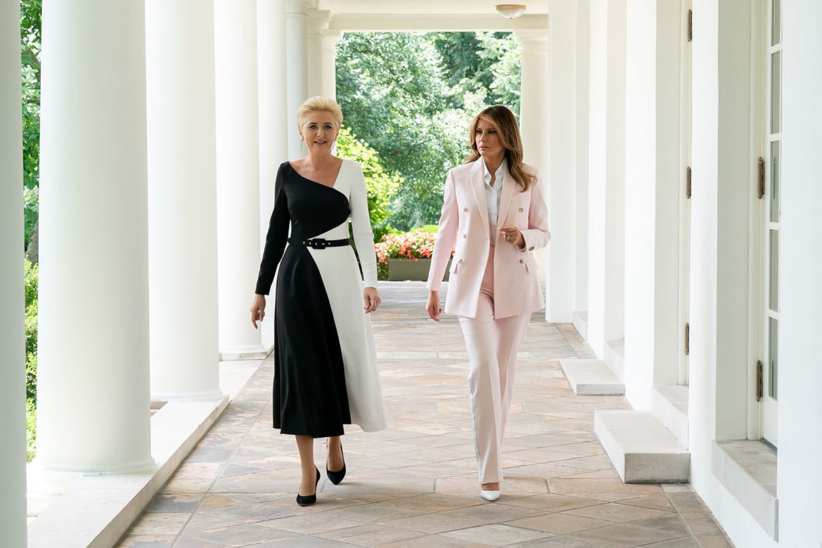 Agata Duda jest marką światowej mody