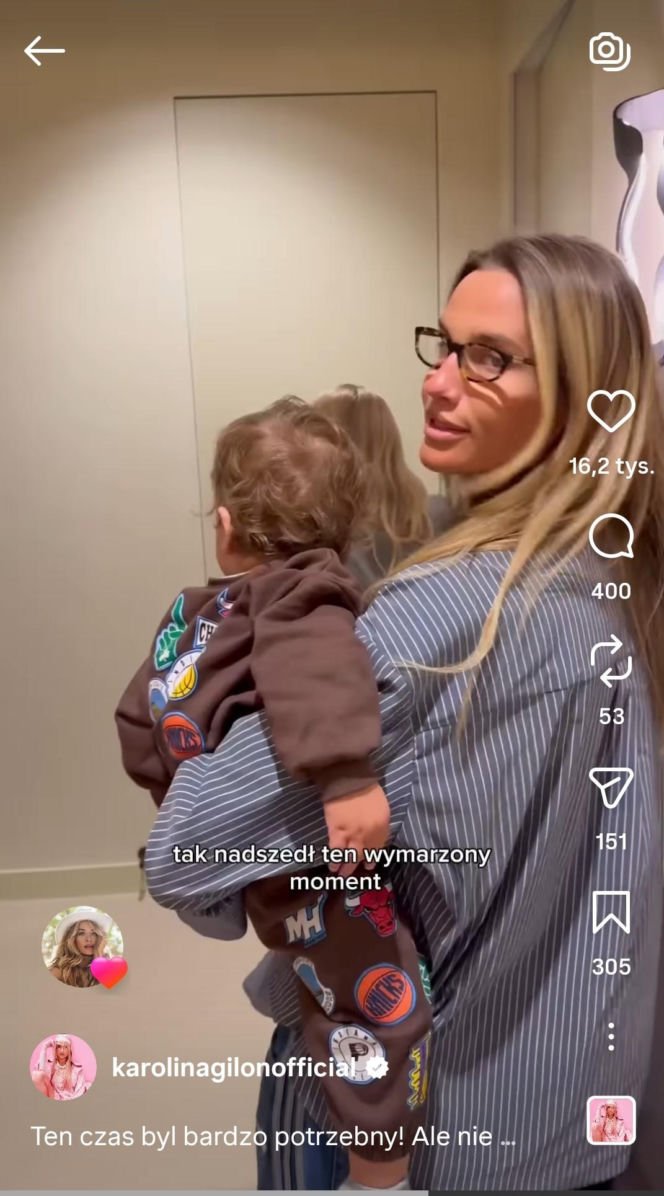 Karolina Gilon wróciła na Instagram. Wyjawiła, co w ostatnim miesiącu działo się w jej życiu