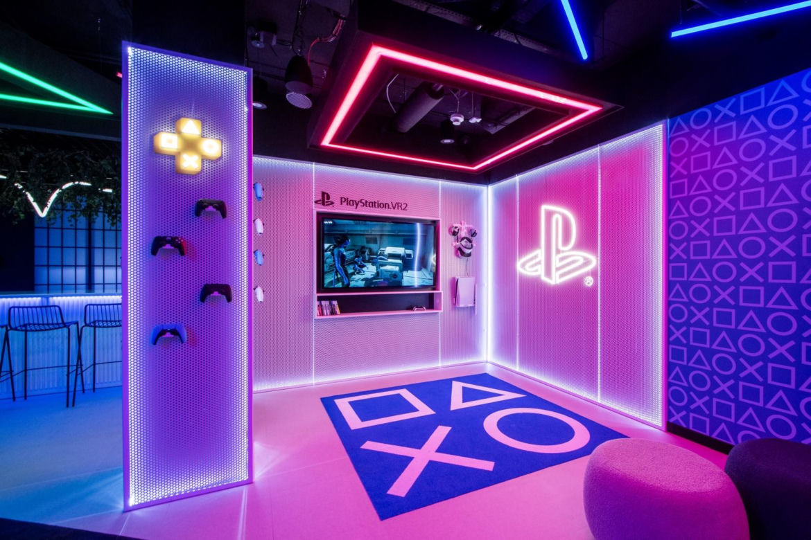 PlayStation Brand Space w Browarach Warszawskich