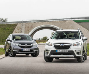 Subaru Forester e-BOXER vs Honda CR-V Hybrid