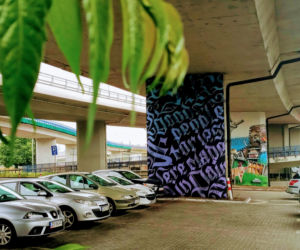 Murale na filarach Trasy Zamkowej