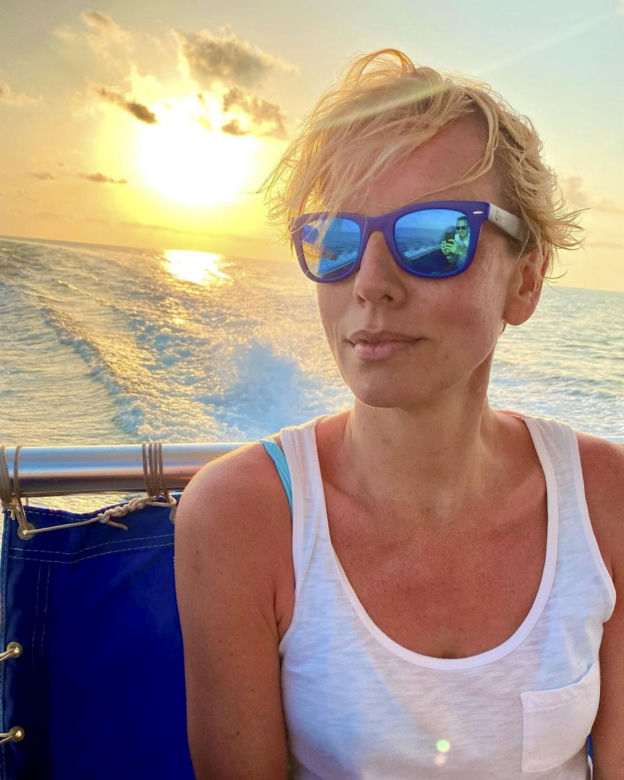 Anita Werner na wakacjach