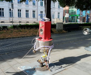 Inwazja robotów w centrum Szczecina