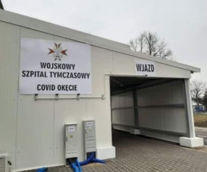 Pierwsi pacjenci w szpitalu covidowym na Okęciu