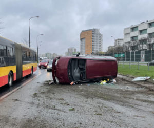 Dachowanie na Al. Stanów Zjednoczonych 