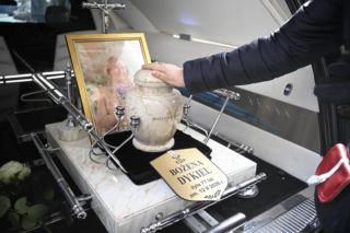 Pogrzeb Bożeny Dykiel