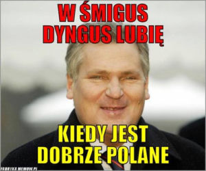 Śmigus-dyngus. Najlepsze MEMY na Lany Poniedziałek