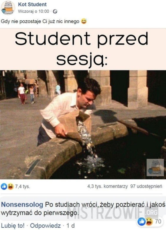 Tak studenci walczą o zaliczenie! Zobacz najlepsze MEMY o sesji!