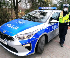 Nowy radiowóz w Komendzie Powiatowej Policji w Hajnówce [ZDJĘCIA]
