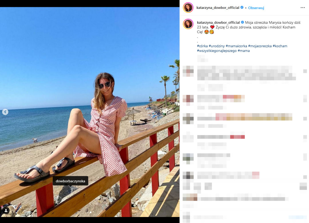 Córka Katarzyny Dowbor wygląda jak jej kopia