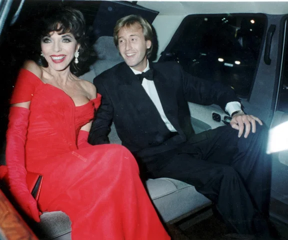Nie żyje dawna miłość gwiazdy Dynastii. Joan Collins pożegnała partnera