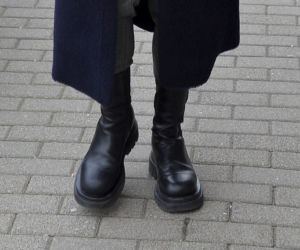 Monika Olejnik w glanach na pogrzebie zamordowaniego dziennikarza