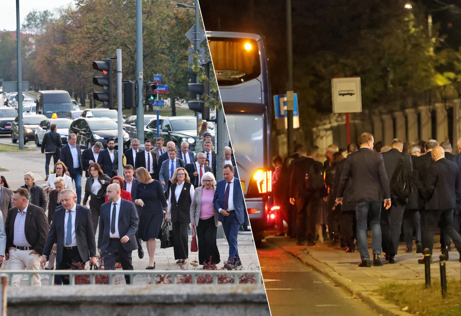 Wielki marsz na Nowogrodzką. Wiemy, co działo się za zamkniętymi drzwiami