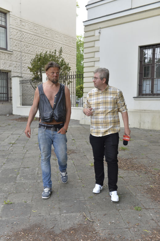 Artur Binkowski został bezdomnym