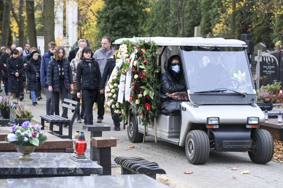 Rodzina i przyjaciele pożegnali Pawła Nowisza 