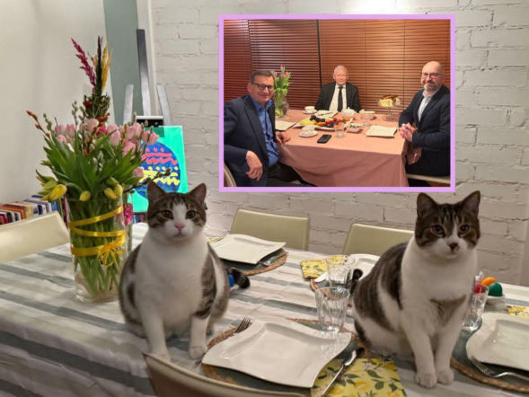 Bielan ujawnia kulisy kolacji: Ważyłem swoje tłuste koty dla prezesa 