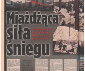 Zawalenie hali w Katowicach - archiwalne wydania Super Expressu