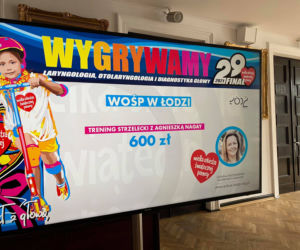 WOŚP w Łodzi. Ile wylicytowały władze miasta?