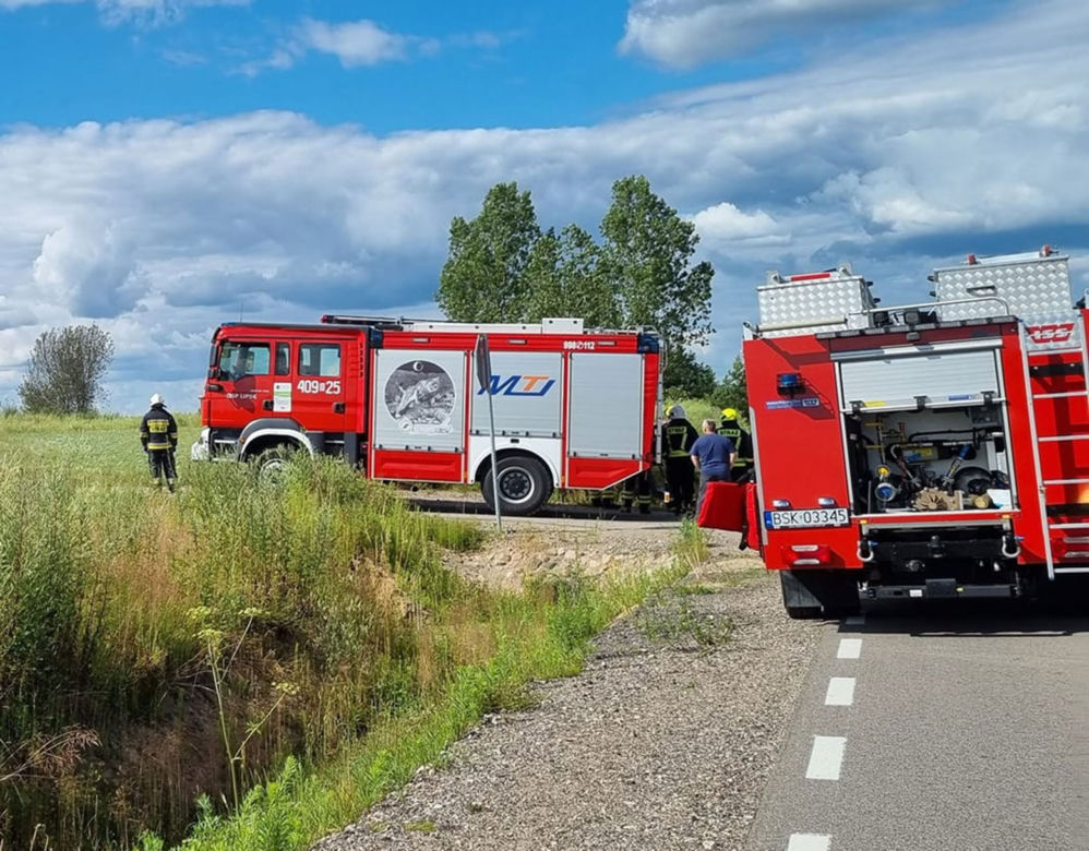 3 osoby nie żyją! Wśród ofiar dziecko. Tragiczny wypadek na trasie Dąbrowa Białostocka - Lipsk