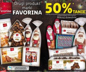 Lidl – SUPER RABATY! Słodycze Favorina za drugi produkt zapłacimy 50 proc. taniej