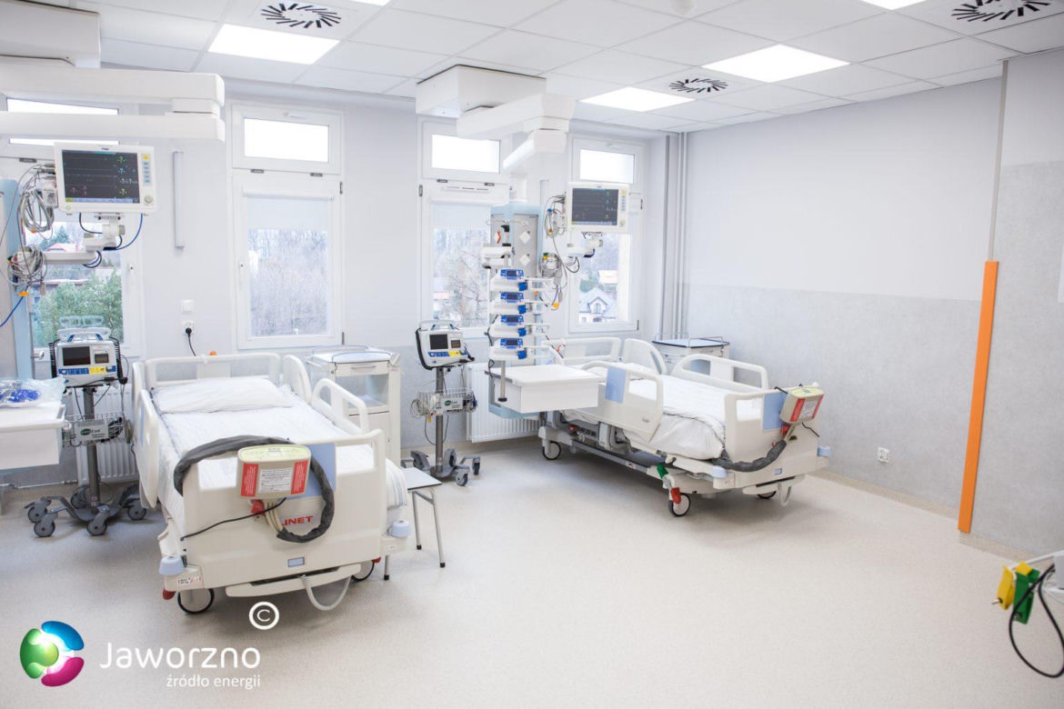 Oddział Kardiologiczny i Izba Przyjęć po remoncie w Szpitalu Wielospecjalistycznym w Jaworznie