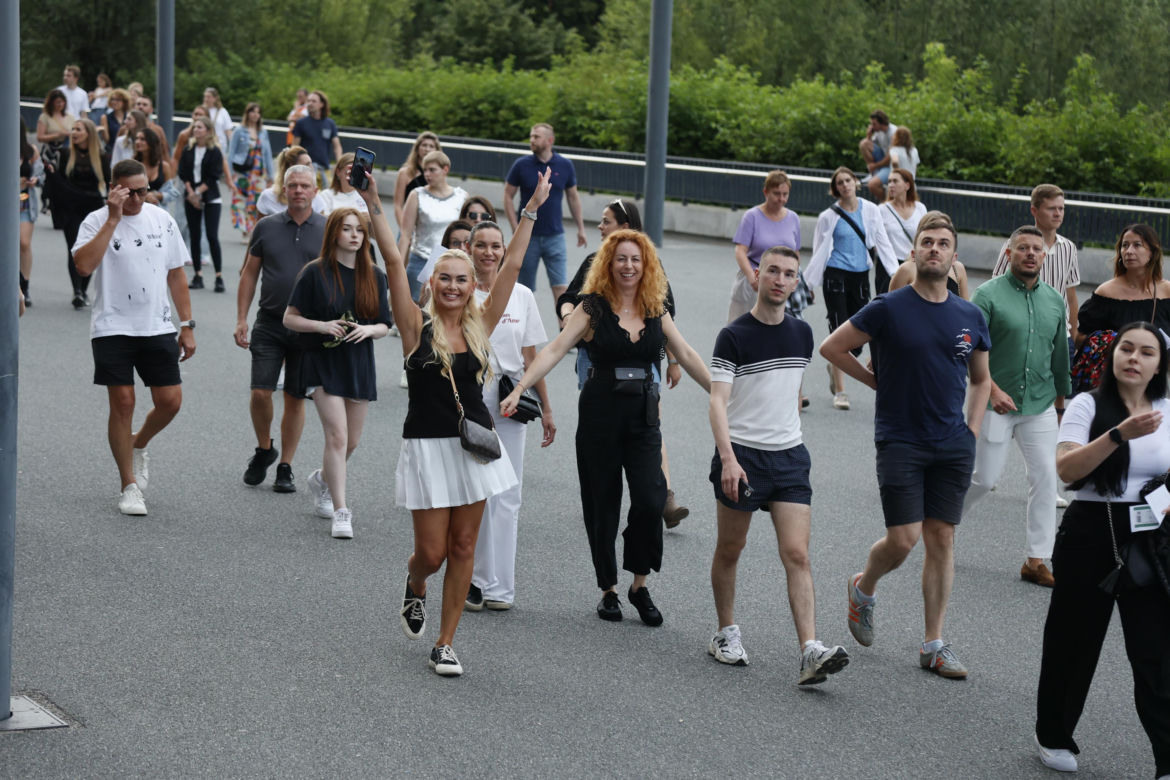 Koncert Jennifer Lopez w Warszawie (25.07.2025) - część pierwsza. Organizatorem koncertu jest Prestige MJM