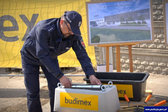 Nowoczesna Komenda Powiatowa Policji w Ostródzie. Ma być gotowa za rok!