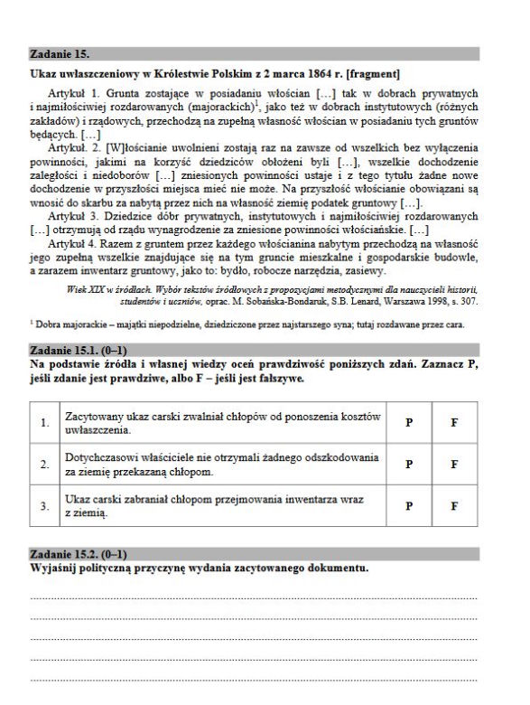 Matura 2017 historia
