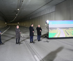 Otwarcie tunelu pod Ursynowem