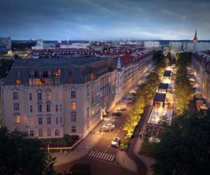 Kamienica przy placu Grunwaldzkim w Szczecinie