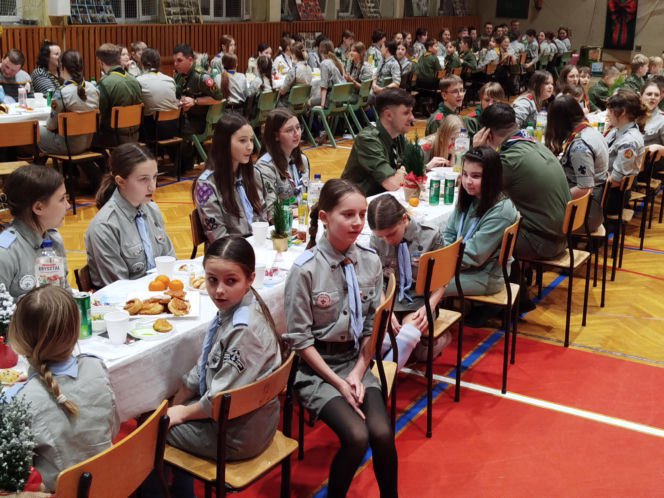 Wigilia harcerska 2025 w Siedlcach