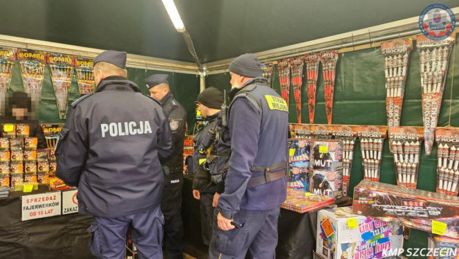 Kontrole w punktach sprzedaży fajerwerków