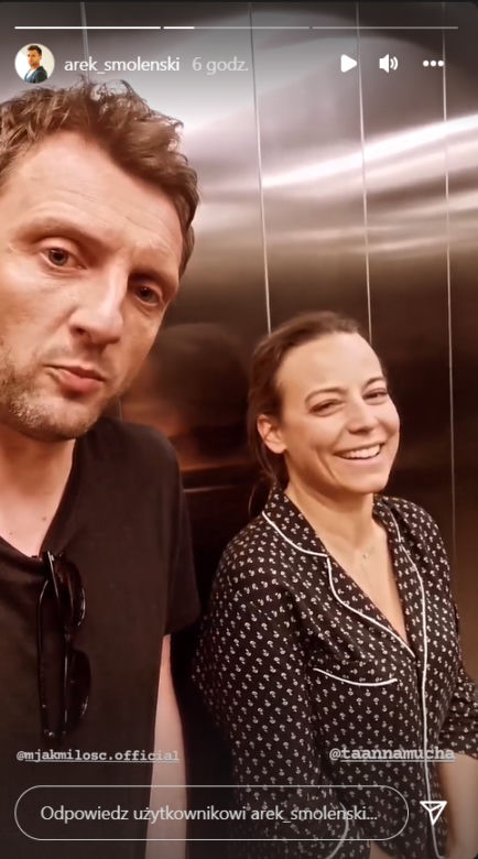M jak miłość po wakacjach 2022. Bartek (Arkadiusz Smoleński), Magda (Anna Mucha)