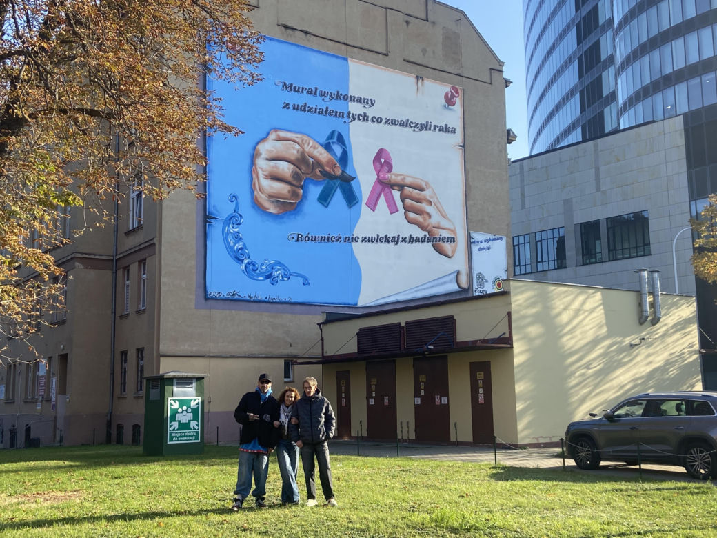 Na ścianie szpitala we Wrocławiu powstał wyjątkowy mural