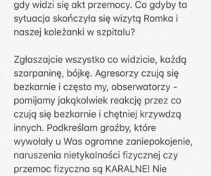 Pobity Radek Pestka opisuje zajście na Instagramie! 