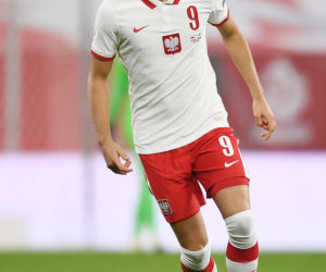Jakub Moder w meczu Polska - Finlandia