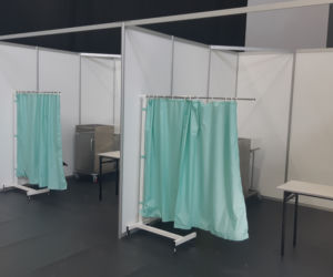 Punkt masowych szczepień gotowy - zobacz zdjęcia!