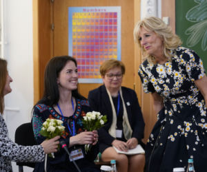 Pierwsza dama Jill Biden z wizytą w Rumunii